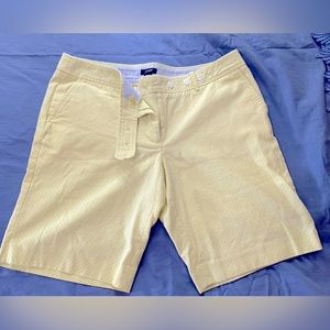 J. Crew Yellow with White Dots